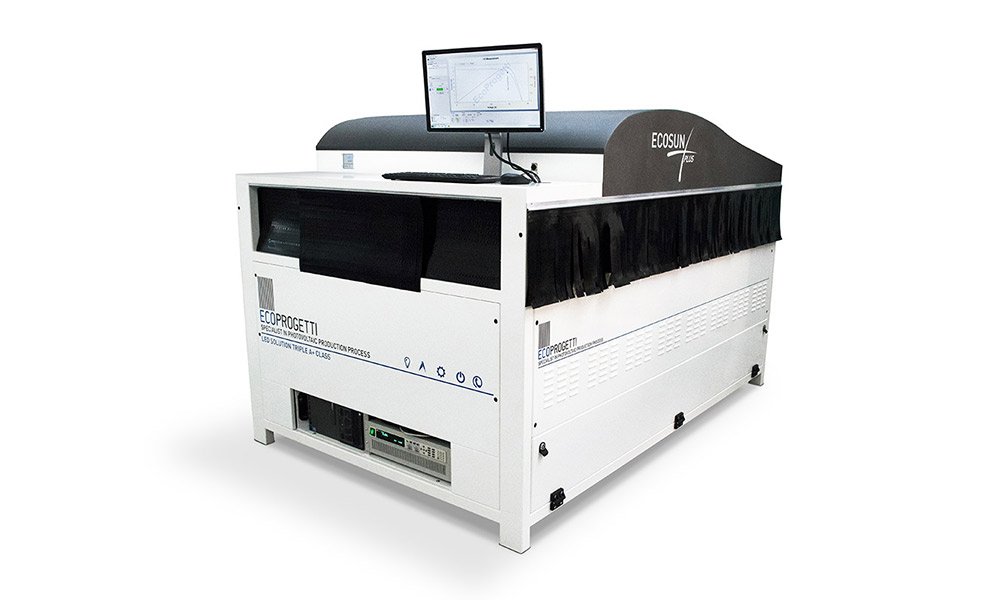 Sun Simulator System Ecosun Plus A (2019) - Used Machines - Ecoprogetti